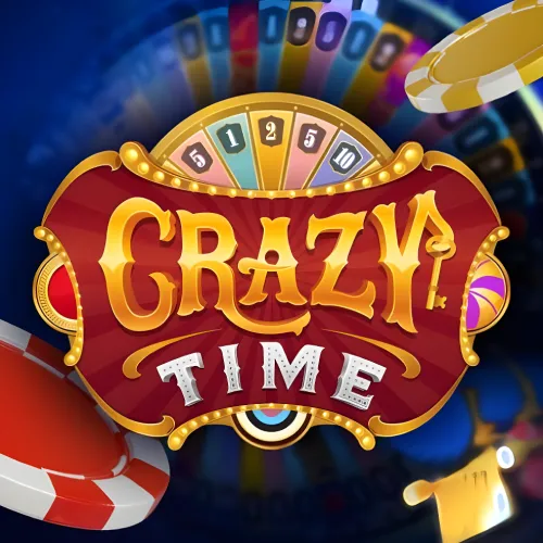 Crazy Time live game show with a giant interactive wheel at WinWin.