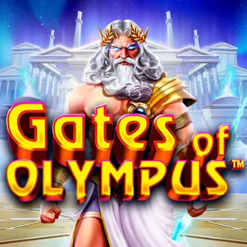 Gates of Olympus slot machine with cascading wins on the WinWin online casino platform.