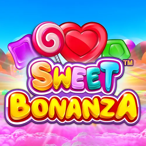 Colorful Sweet Bonanza slot with candy multipliers in the WinWin Bangladesh casino lobby.