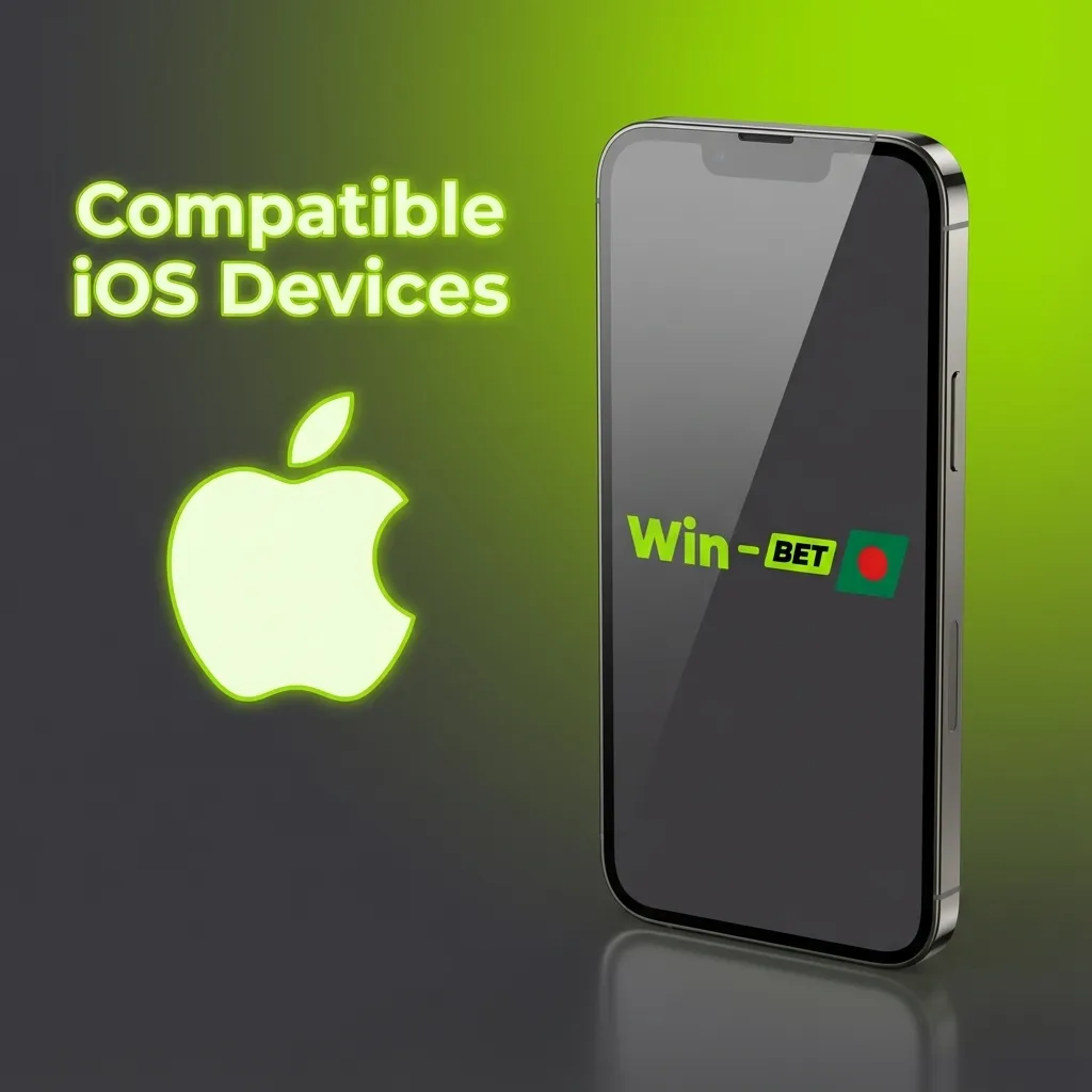 Graphic listing compatible iPhones and iPads for the WinWin app on iOS 12 or later