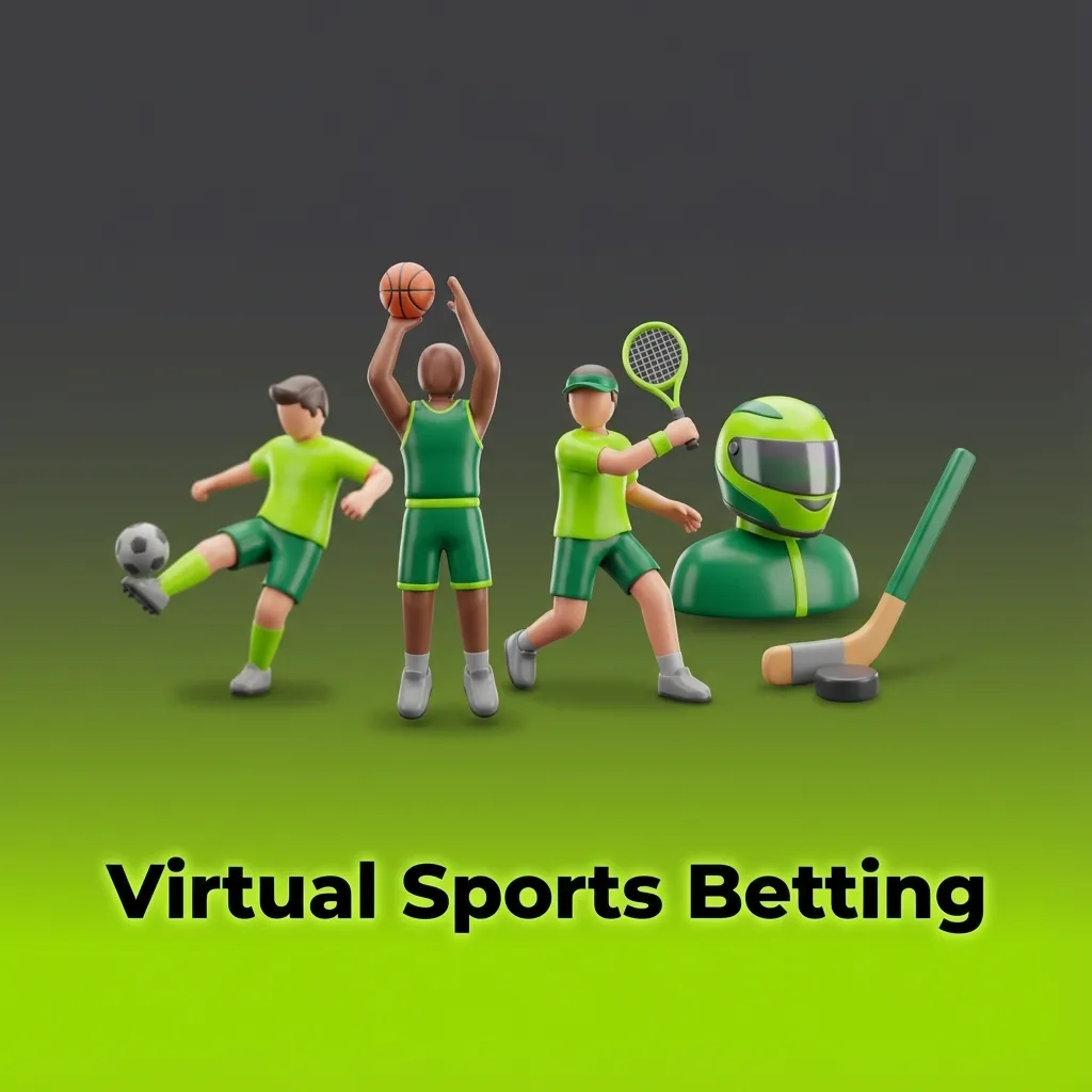 Laptop screen showing animated virtual sports events and betting odds on the WinWin online betting platform